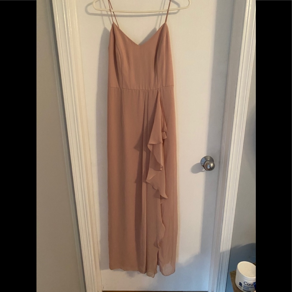 AFTER SIX brides maid dress in dusty rose!!